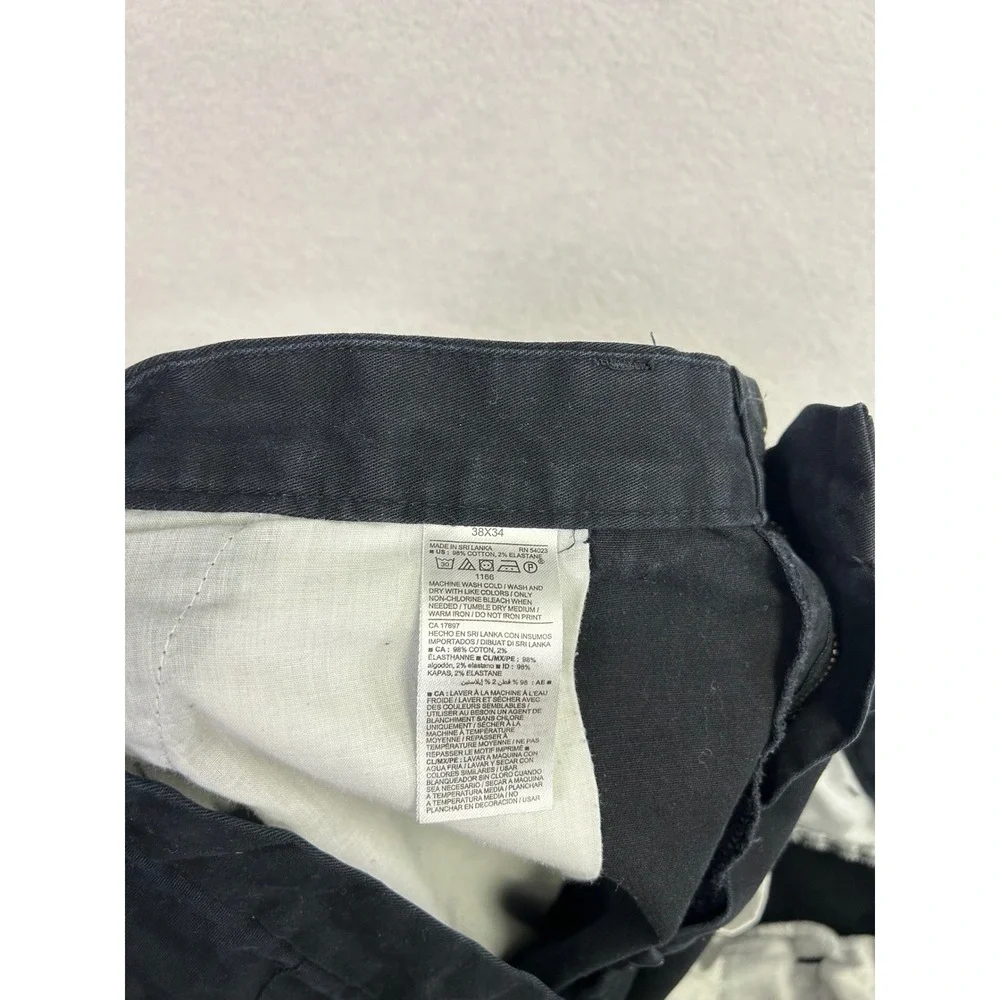 Old Navy Ultimate Straight Black Mens Chinos Pants Size 38‎ x 34